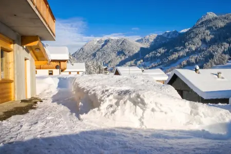 Appartement 64 m² à Hauteluce, vue montagne et jardin barbecue : photo 35