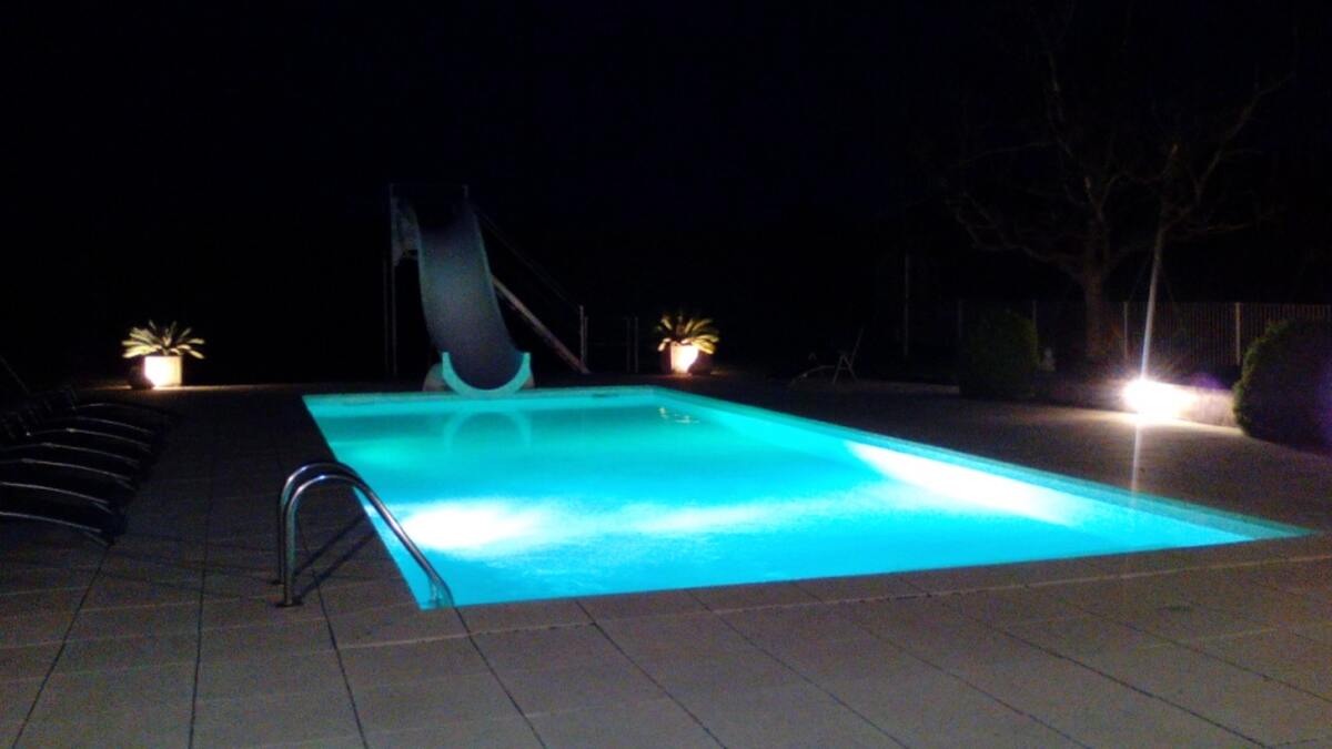 Villa 14 personnes à Meynes : piscine, sauna et terrain de jeux - Photo 28