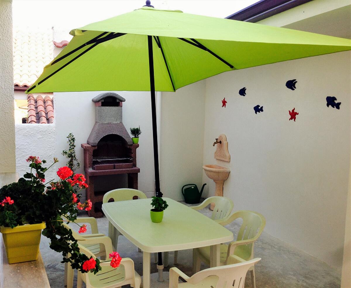 Appartement Balestrate, terrasse avec vue mer et jardin - Photo 1