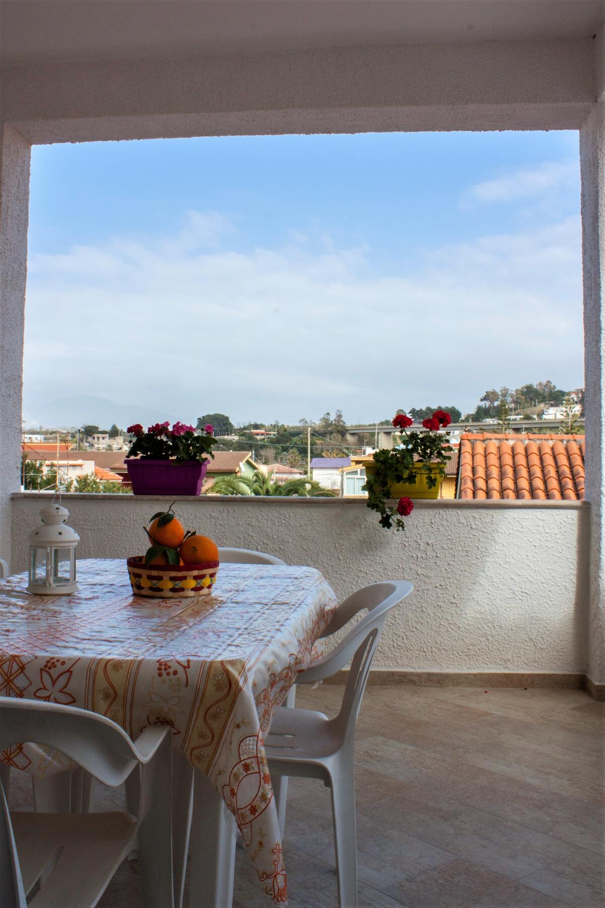 Appartement Balestrate, terrasse avec vue mer et jardin - Photo 6