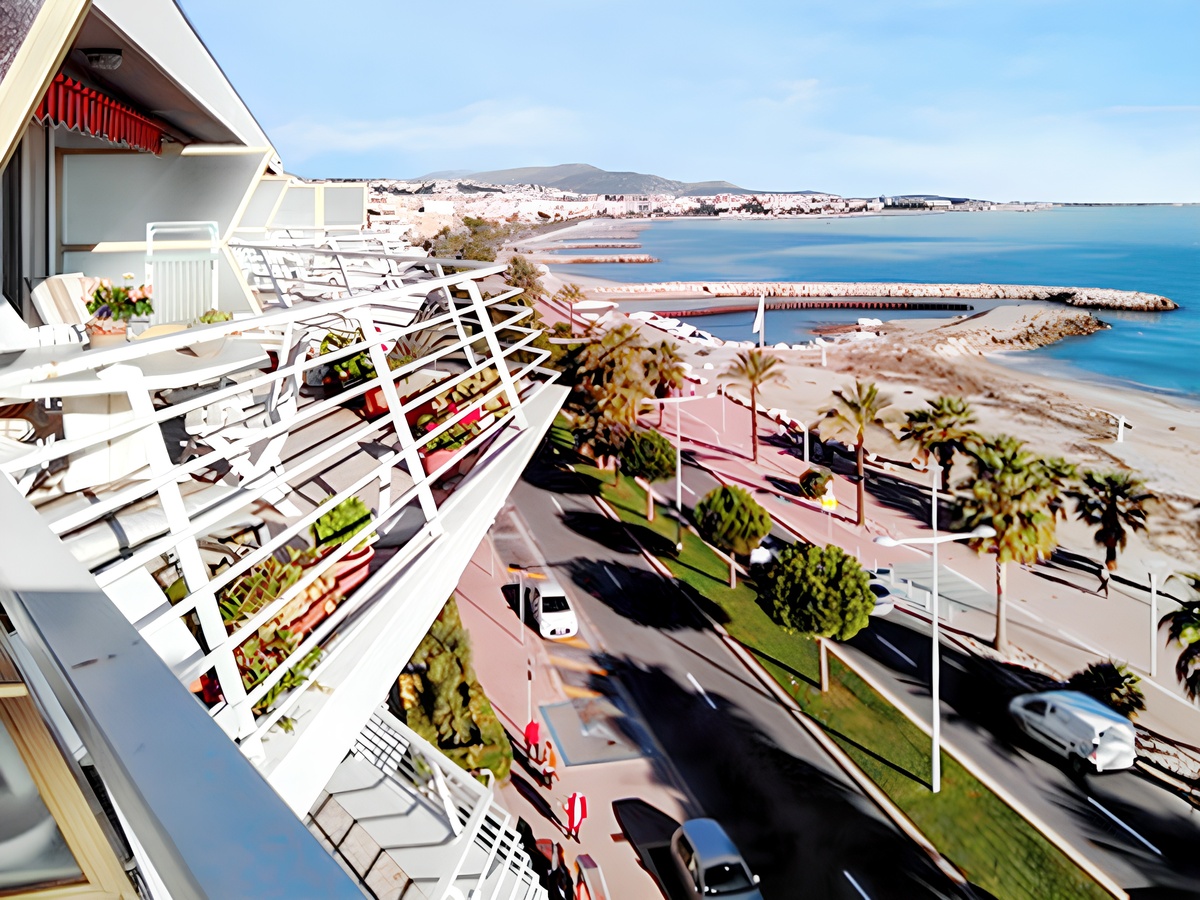 Studio 40 m² balcon vue mer à Cagnes-sur-Mer - Photo 3