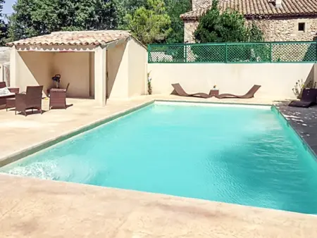 Maison de charme à Saint-Victor-la-Coste avec piscine partagée : photo 5