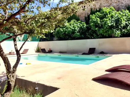 Maison de charme à Saint-Victor-la-Coste avec piscine partagée : photo 6