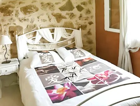 Maison de charme à Saint-Victor-la-Coste avec piscine partagée : photo 9