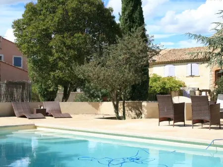 Maison de charme à Saint-Victor-la-Coste avec piscine partagée : photo 16