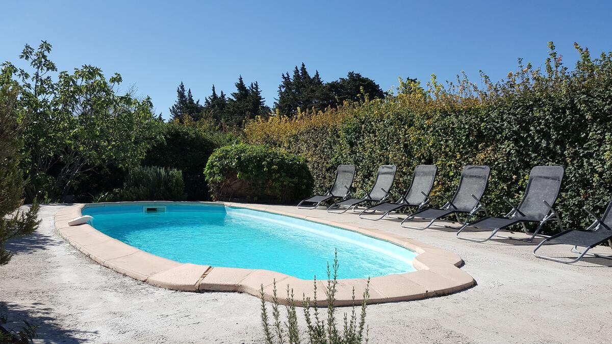 Maison 8 personnes avec piscine privée à Velleron - Photo 2