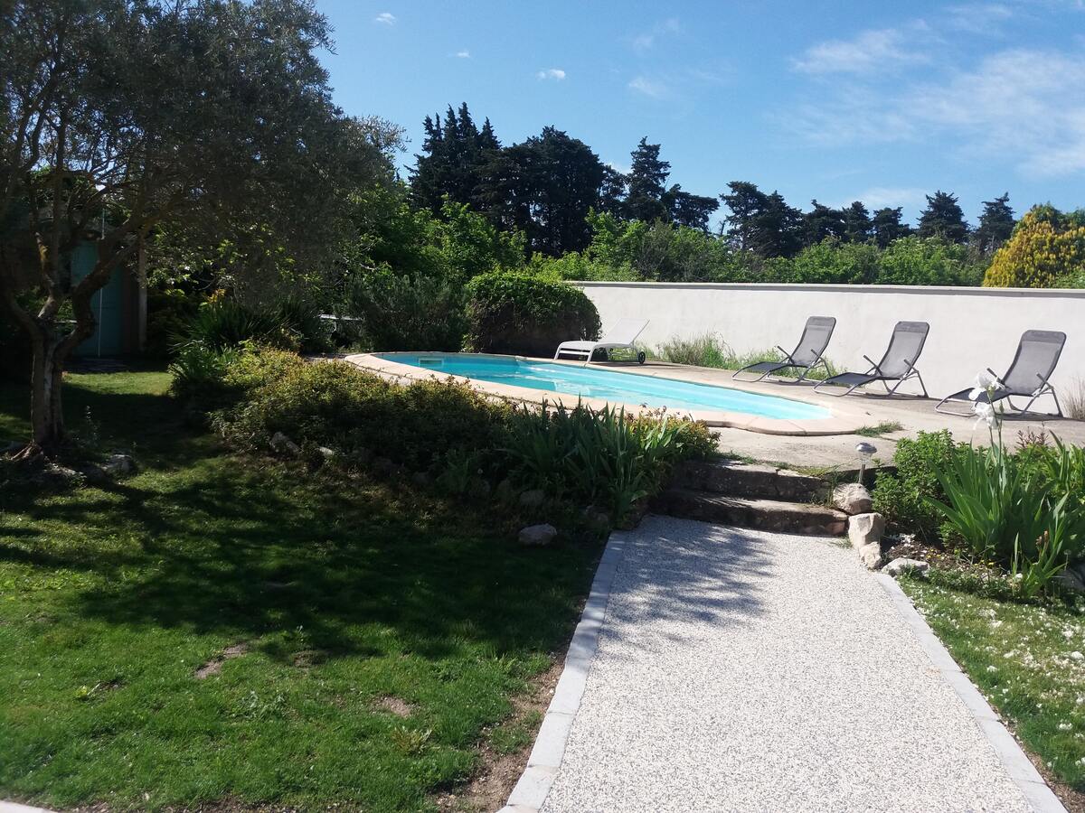 Maison 8 personnes avec piscine privée à Velleron - Photo 6