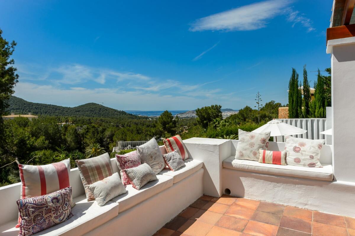 Villa Santa Eulalia avec piscine privée, vue mer et montagne - Photo 5
