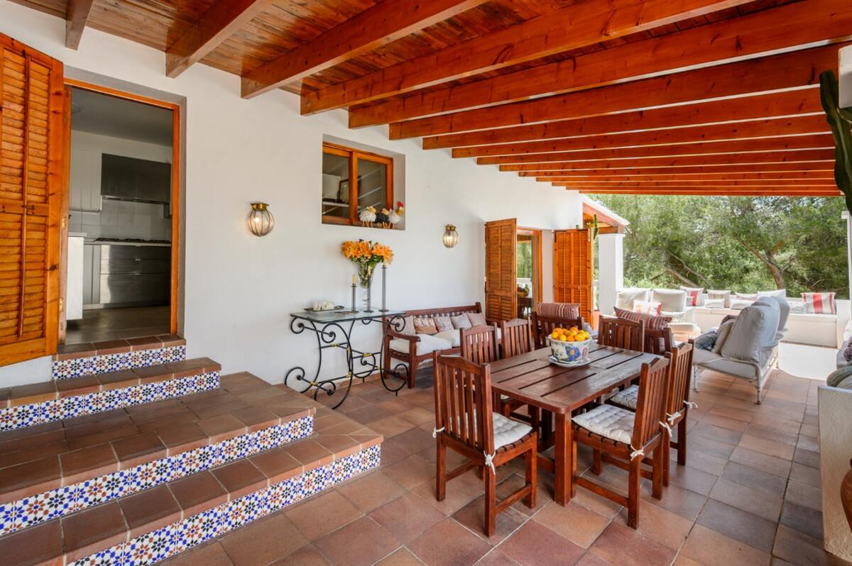 Villa Santa Eulalia avec piscine privée, vue mer et montagne - Photo 6