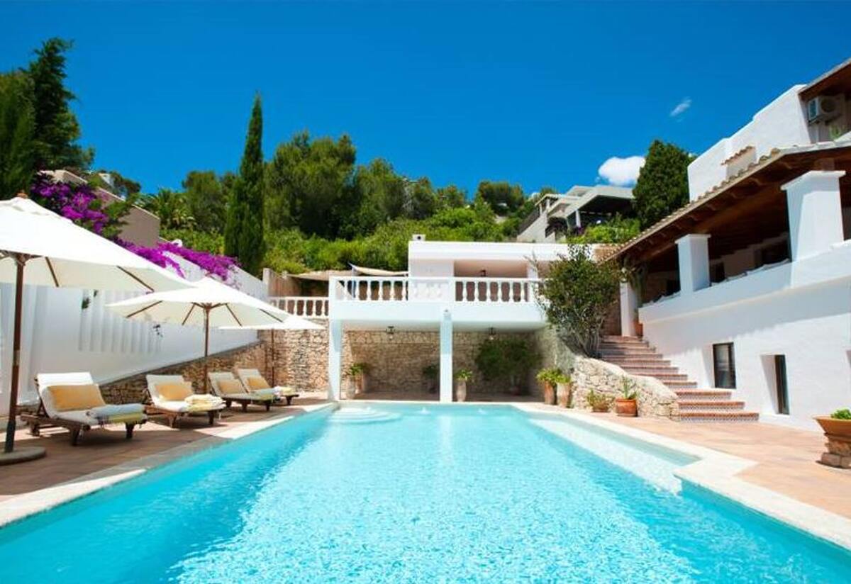 Villa Santa Eulalia avec piscine privée, vue mer et montagne - Photo 31