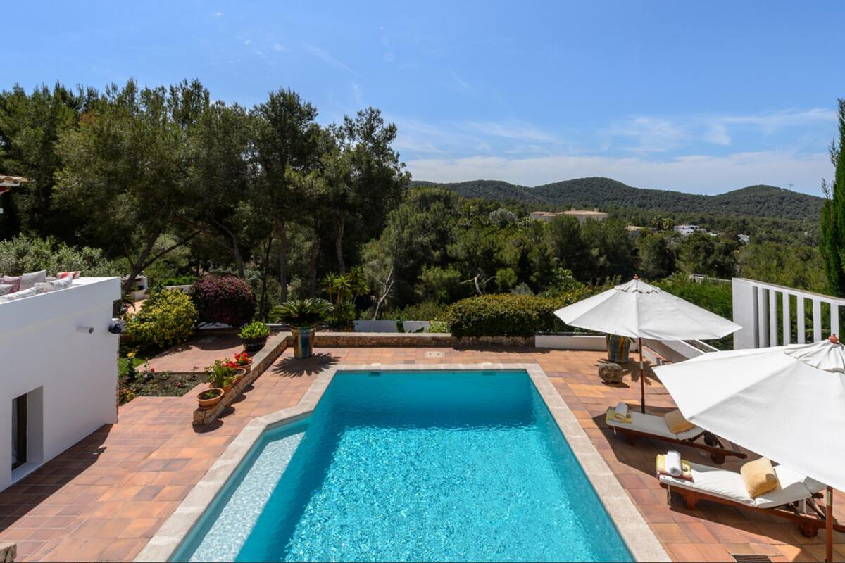 Villa Santa Eulalia avec piscine privée, vue mer et montagne - Photo 34