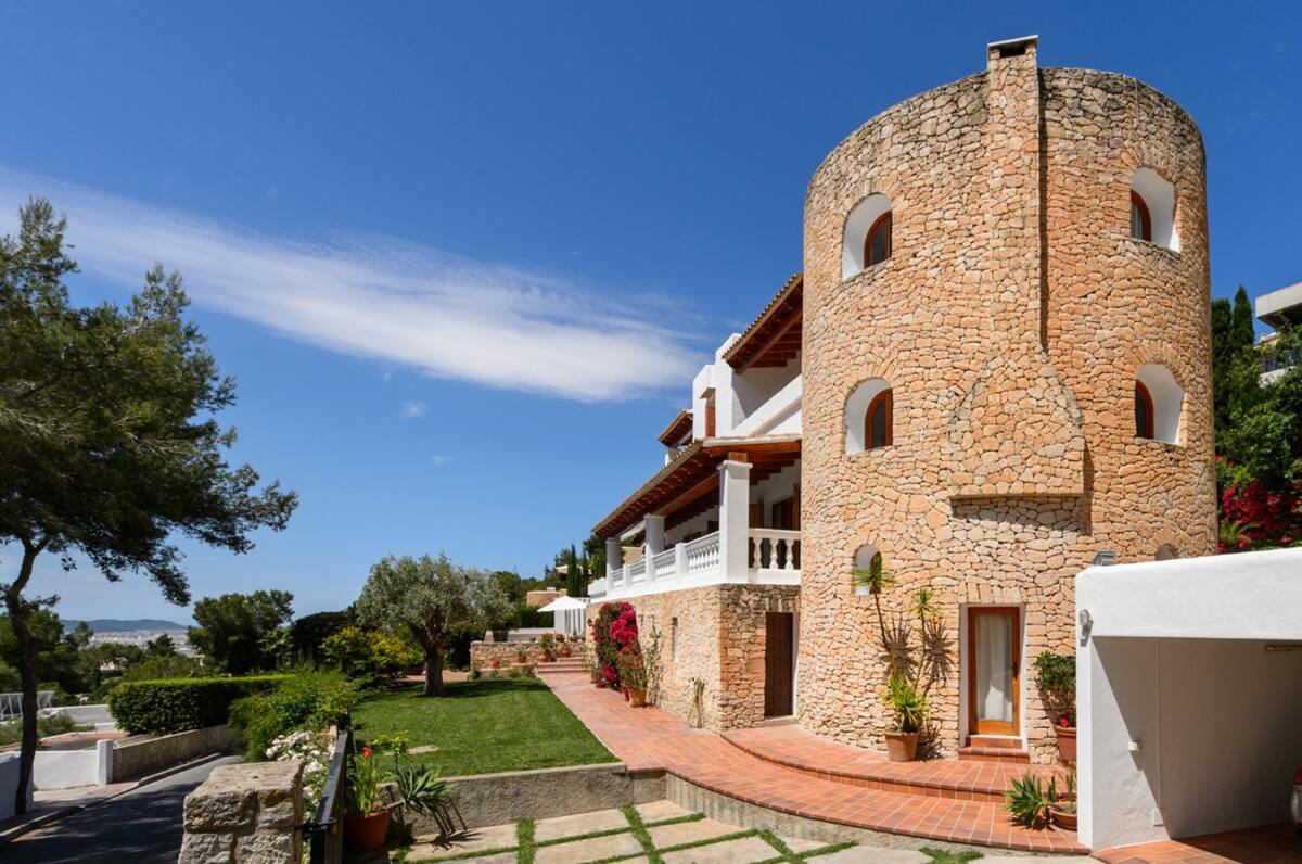 Villa Santa Eulalia avec piscine privée, vue mer et montagne - Photo 38