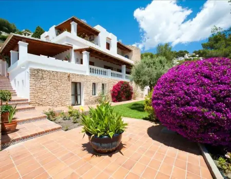 Villa spacieuse à Santa Eulalia : vue mer & montagne, piscine privée - Photo 39
