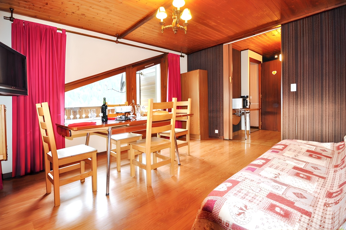 Appartement 41 m² La Chapelle-d'Abondance, balcon vue montagne - Photo 3