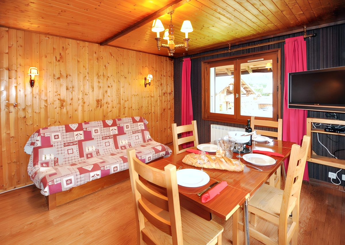 Appartement 41 m² La Chapelle-d'Abondance, balcon vue montagne - Photo 4