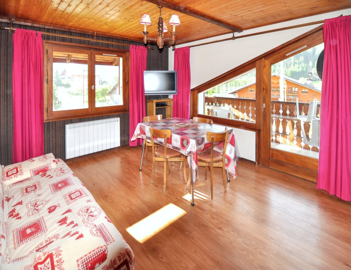 Appartement 41 m² La Chapelle-d'Abondance, balcon vue montagne - Photo 5