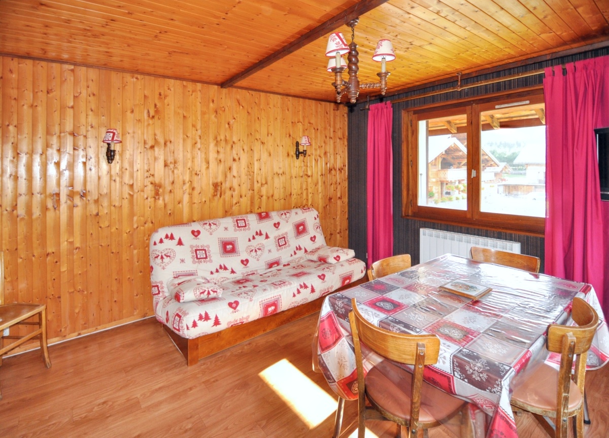Appartement 41 m² La Chapelle-d'Abondance, balcon vue montagne - Photo 8
