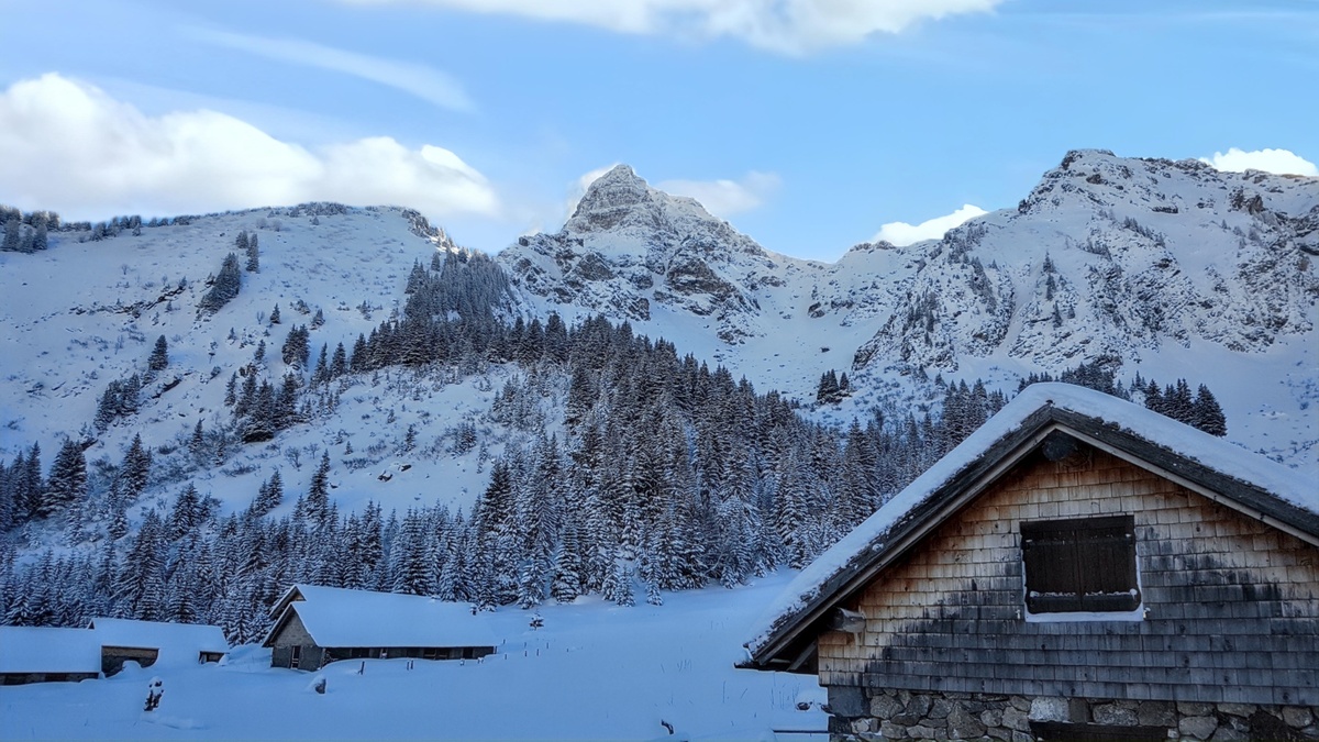 Appartement 41 m² La Chapelle-d'Abondance, balcon vue montagne - Photo 13