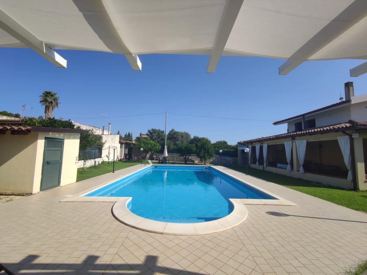 Villa 6 pers. Floridia : piscine privée & vue montagne - Photo 3