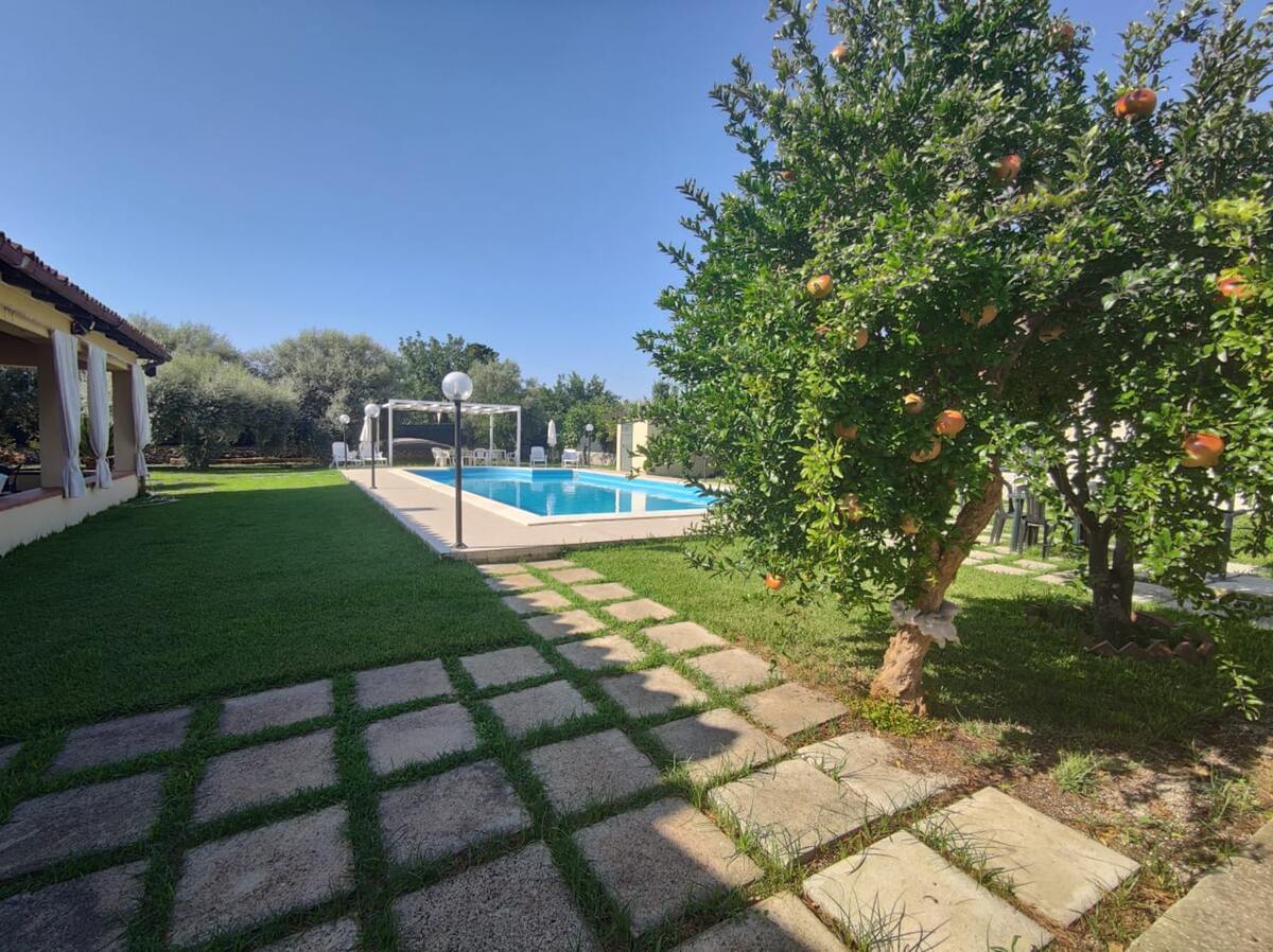 Villa 6 pers. Floridia : piscine privée & vue montagne - Photo 7