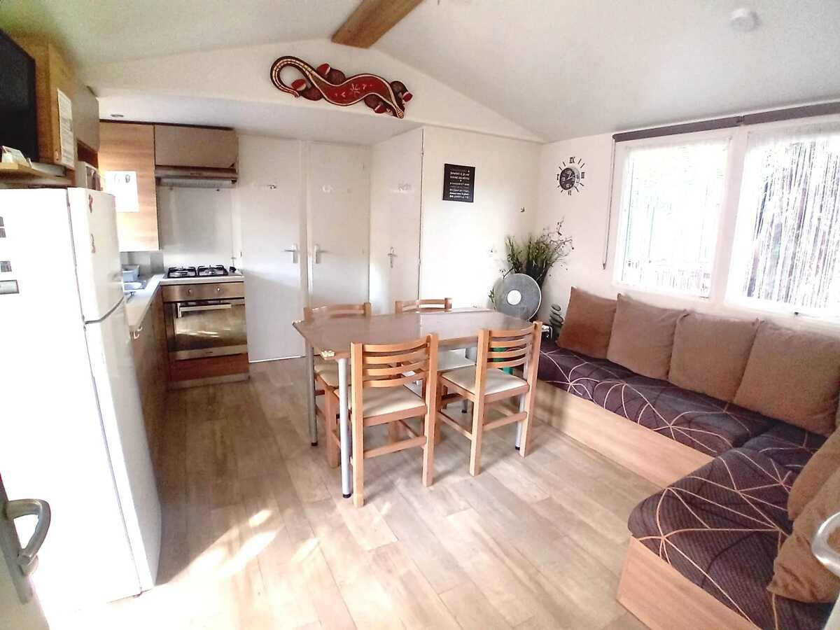 Bungalow 6 pers. à Saint-Jean-de-Monts, piscine & terrasse - Photo 6