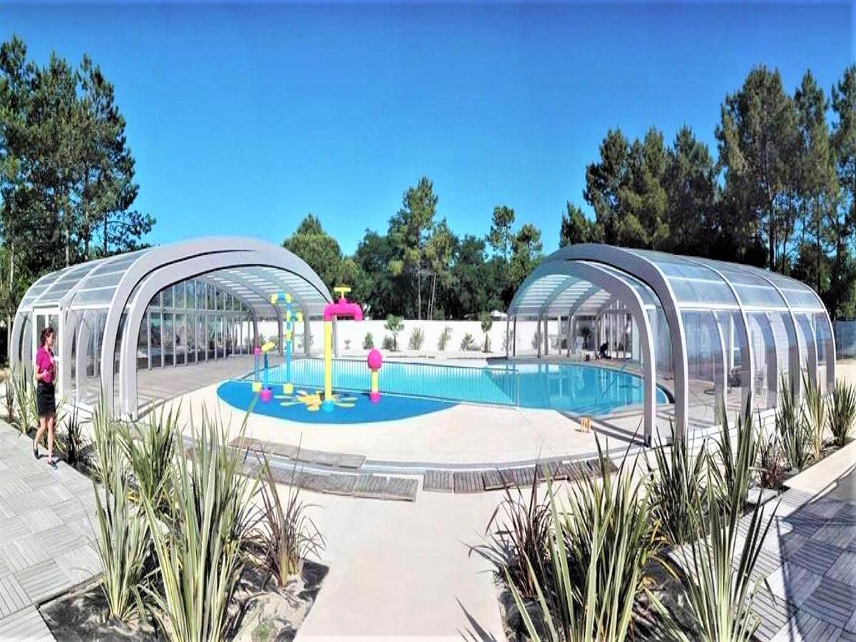 Bungalow 6 pers. à Saint-Jean-de-Monts, piscine & terrasse - Photo 11