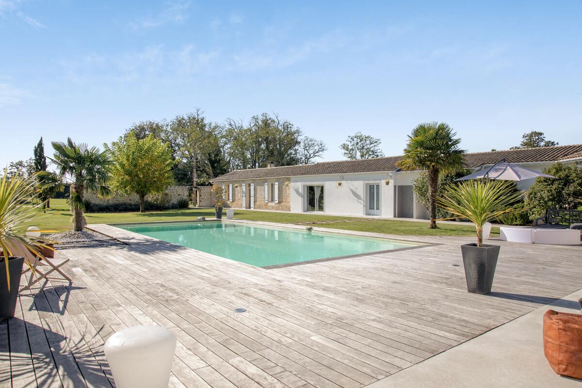 Villa 12 personnes à Saint-Germain-d'Esteuil avec piscine - Photo 2