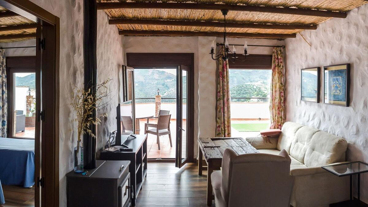 Villa 4 personnes avec jacuzzi et piscine à Canillas de Albaida - Photo 5