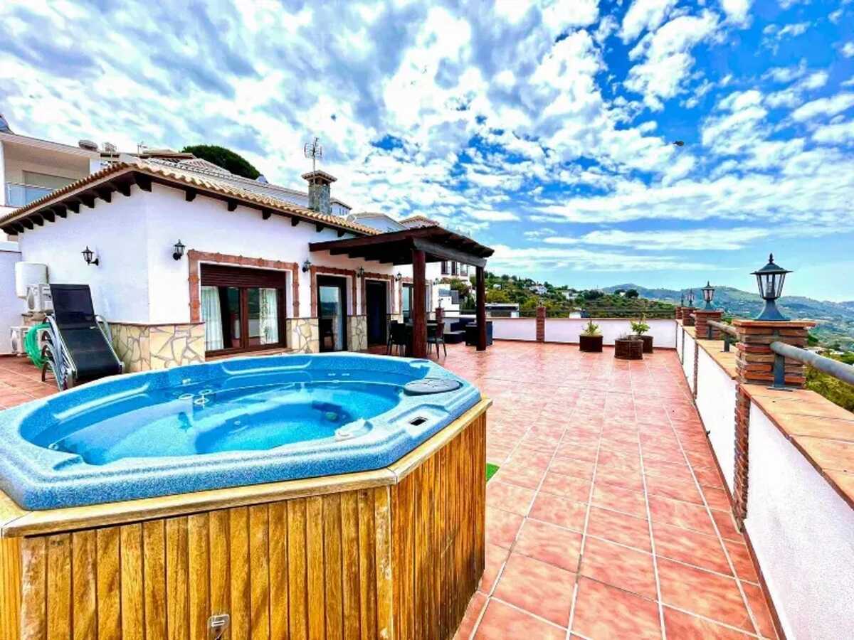 Villa 4 personnes avec jacuzzi et piscine à Canillas de Albaida - Photo 13