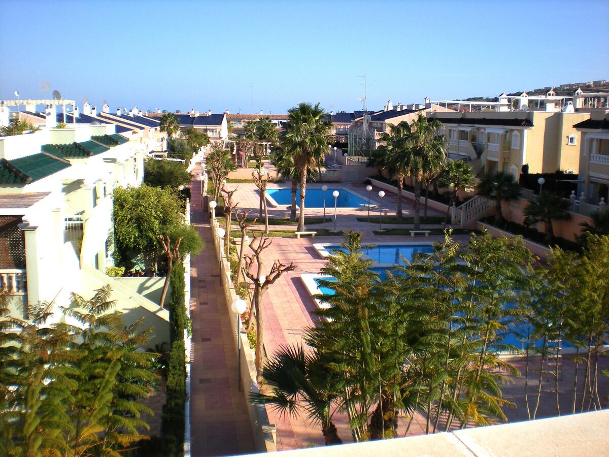 Appartement 75m² Puerto Marino, terrasse piscine - Photo 7
