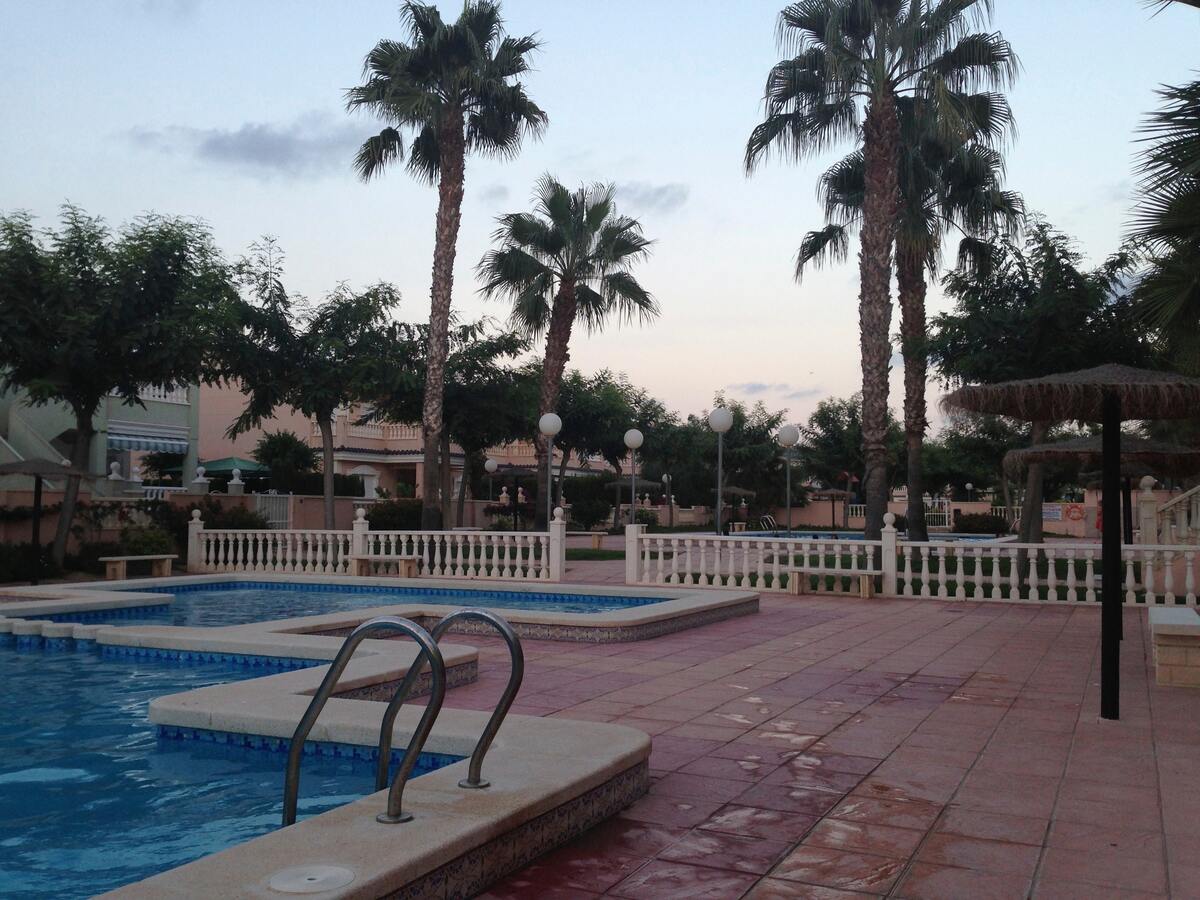 Appartement 75m² Puerto Marino, terrasse piscine - Photo 9