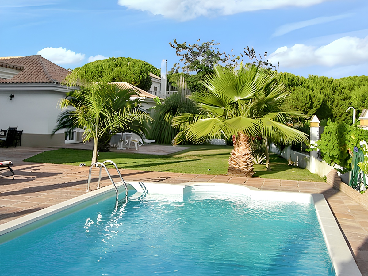 Villa 6 pers. à Nuevo Portil : piscine et jardin - Photo 1