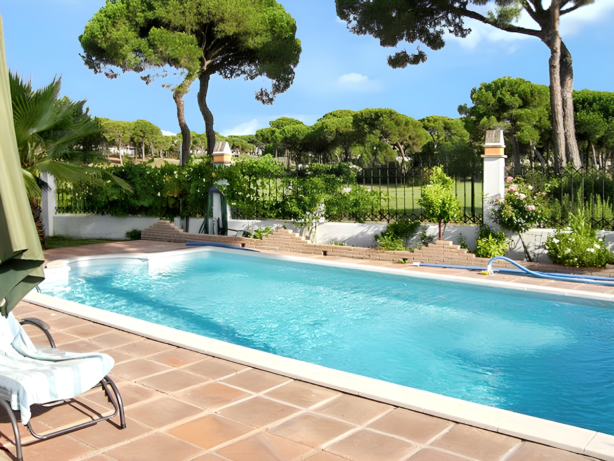 Villa 6 pers. à Nuevo Portil : piscine et jardin - Photo 2