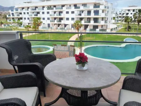 Location appartement à Almería, Appartement confortable à Almería avec piscine partagée - 72 m²