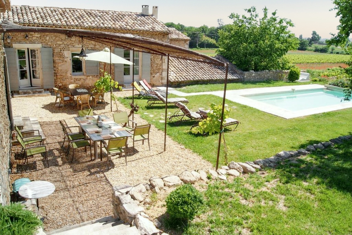 Villa 300 m² Oppède : 10 personnes, piscine et vignes - Photo 21