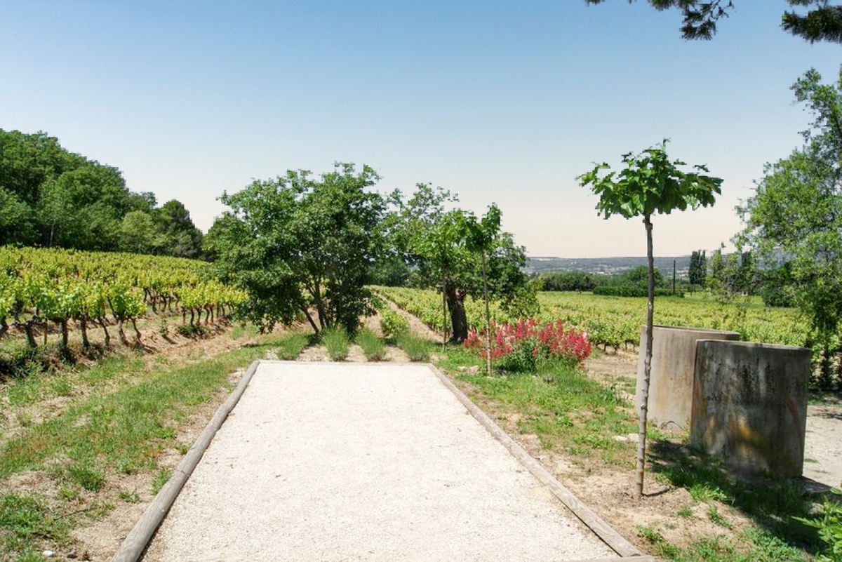 Villa 300 m² Oppède : 10 personnes, piscine et vignes - Photo 22