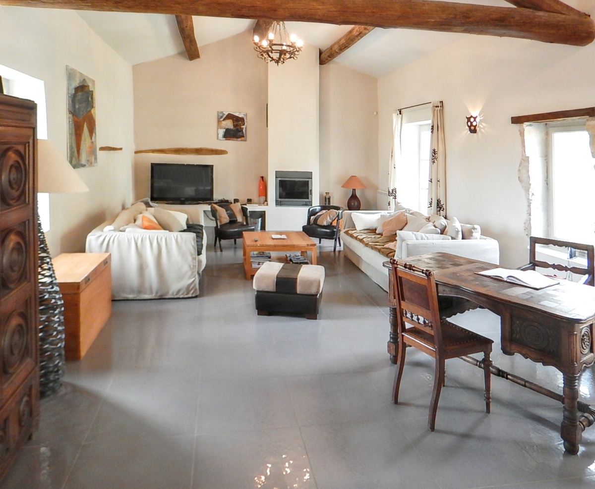 Villa 300 m² Oppède : 10 personnes, piscine et vignes - Photo 23