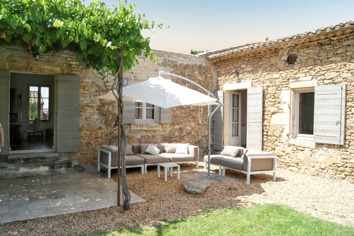 Villa 300 m² Oppède : 10 personnes, piscine et vignes - Photo 26