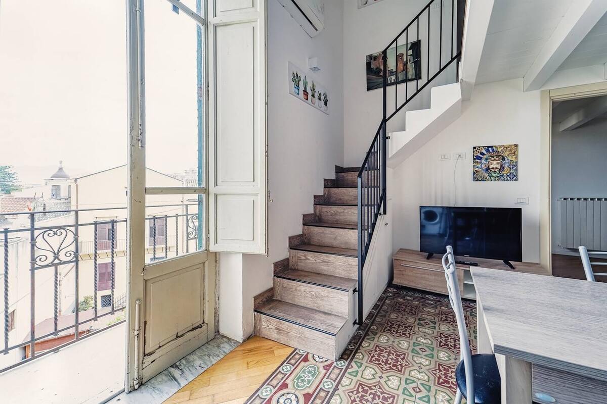 Maison avec vue mer et balcon à Palerme, centre-ville - Photo 8