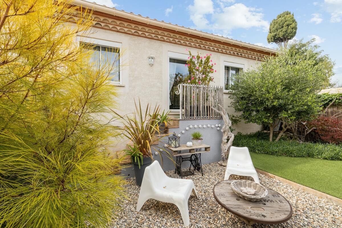 Maison 55 m² à Poussan, jardin privé et terrasse - Photo 16