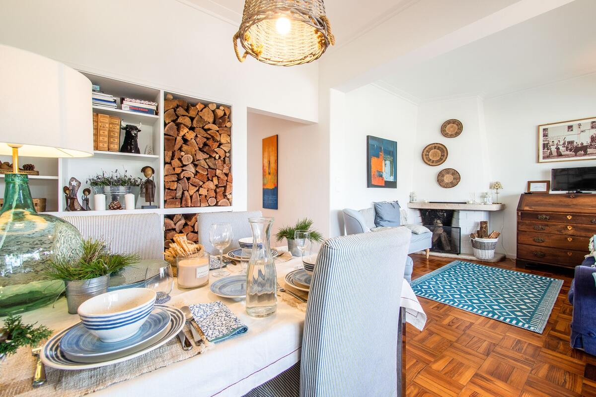 Appartement avec cheminée et balcon à Cascais - Photo 1