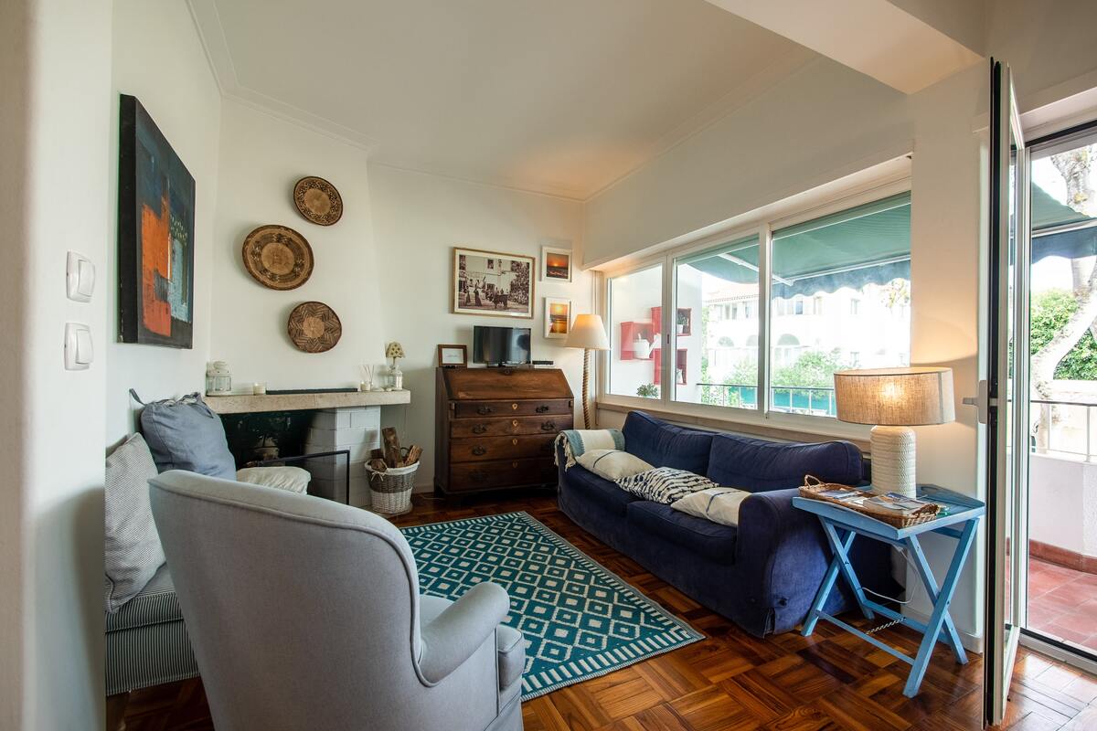 Appartement avec cheminée et balcon à Cascais - Photo 5
