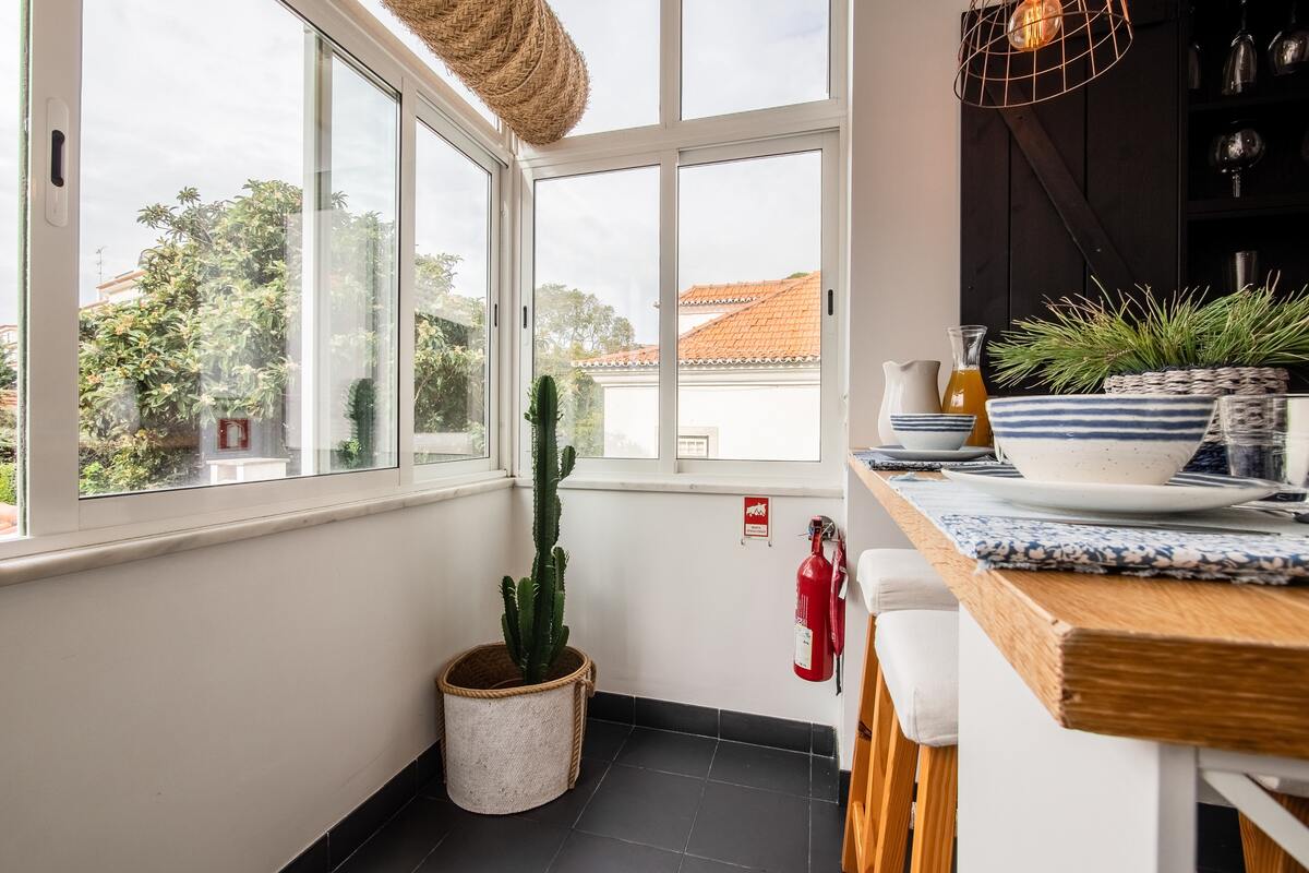 Appartement avec cheminée et balcon à Cascais - Photo 6