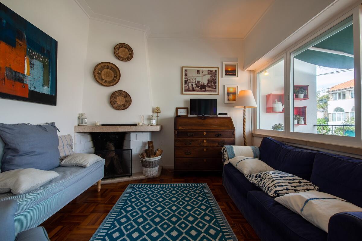 Appartement avec cheminée et balcon à Cascais - Photo 7
