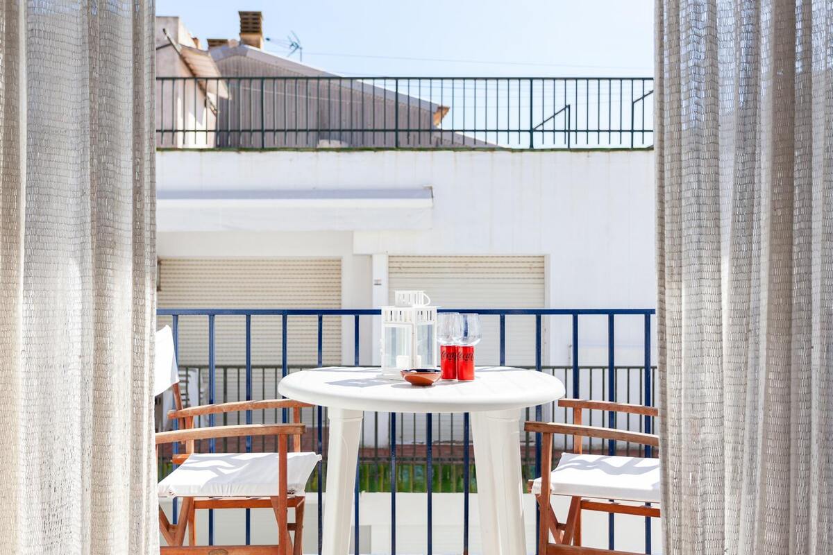 Appartement 8 pers. à Llafranc, balcon vue ville - Photo 1