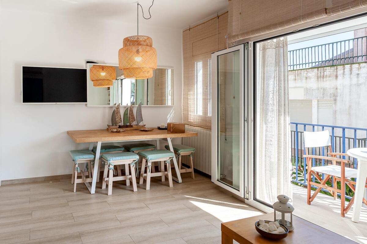 Appartement 8 pers. à Llafranc, balcon vue ville - Photo 4