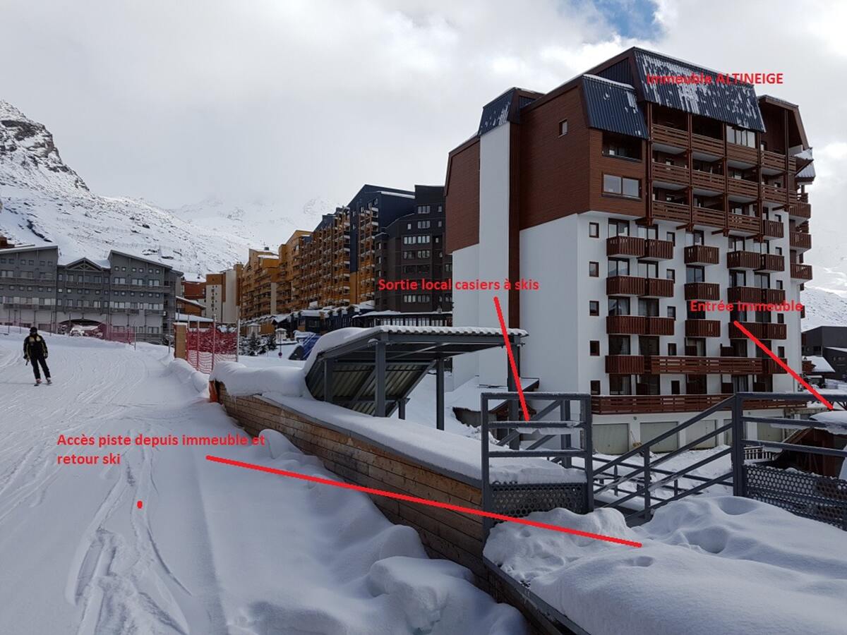 Appartement 8 pers. Val Thorens avec local à skis - Photo 30