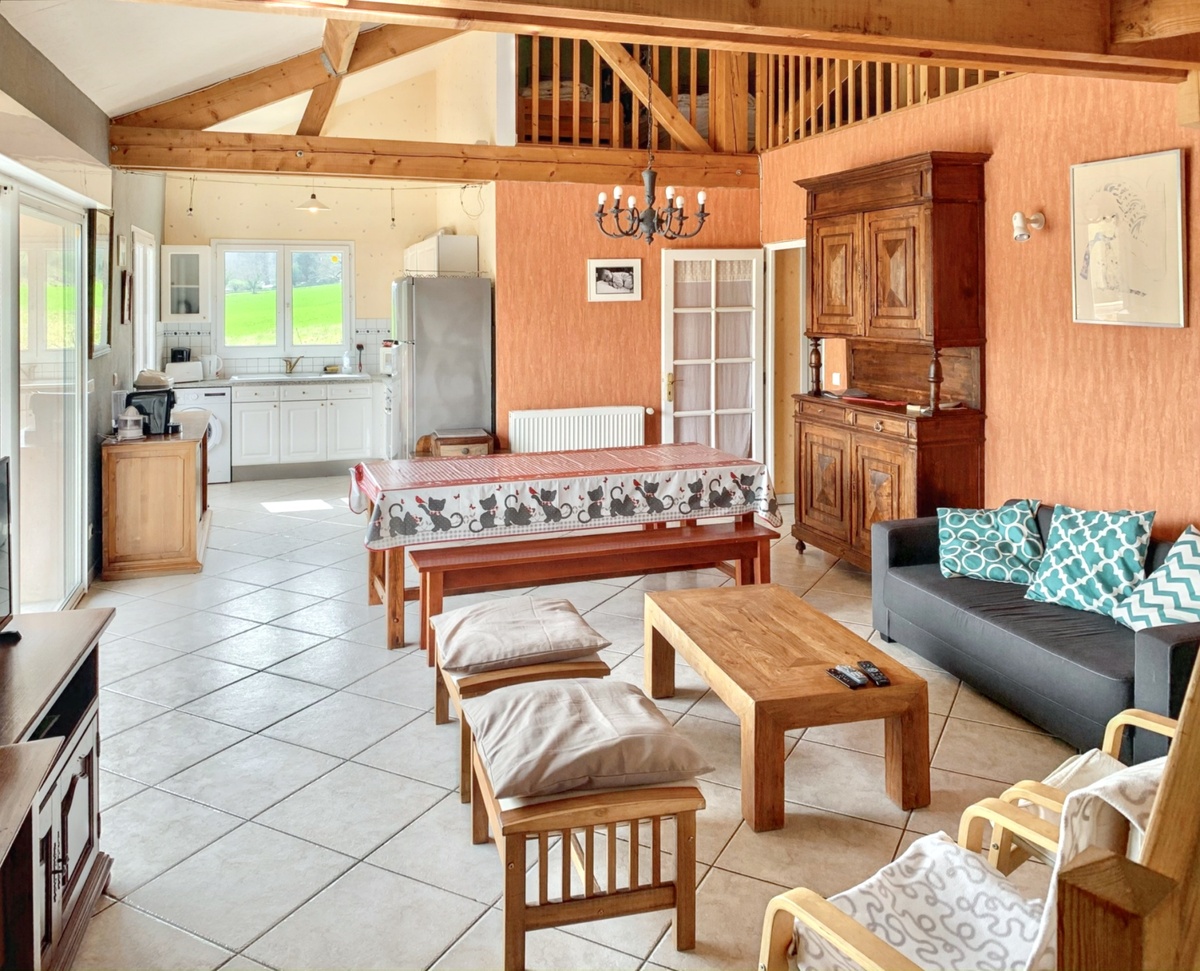 Maison 7 pers. à Saint-Géry, piscine et vue montagne - Photo 8