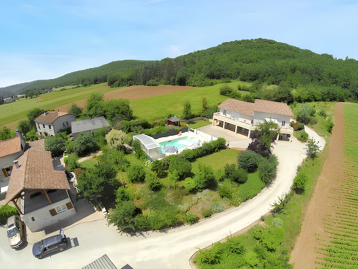 Maison 7 pers. à Saint-Géry, piscine et vue montagne - Photo 26