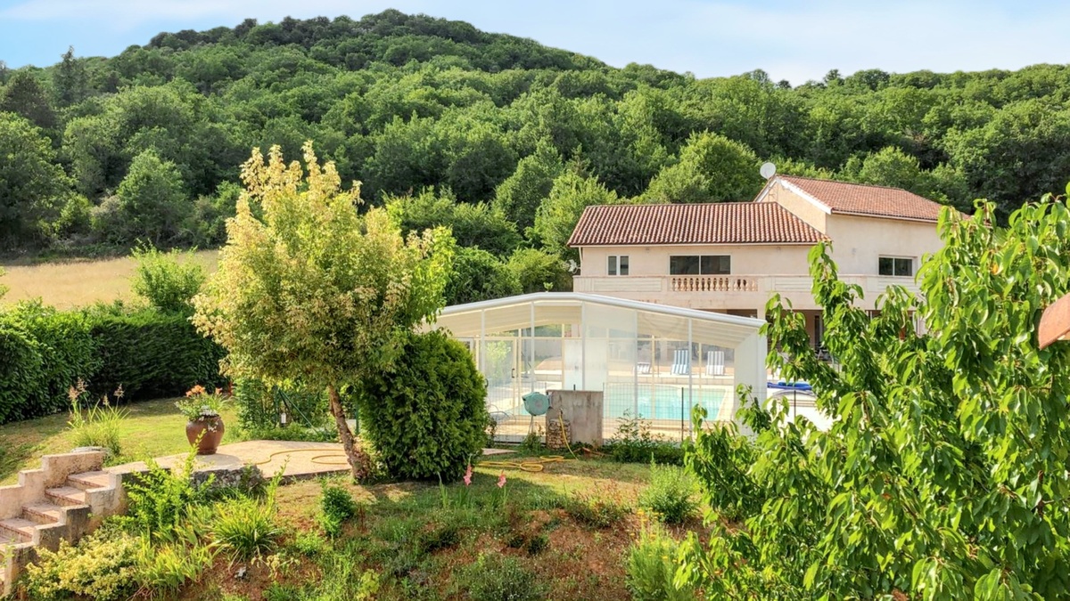 Maison 7 pers. à Saint-Géry, piscine et vue montagne - Photo 28